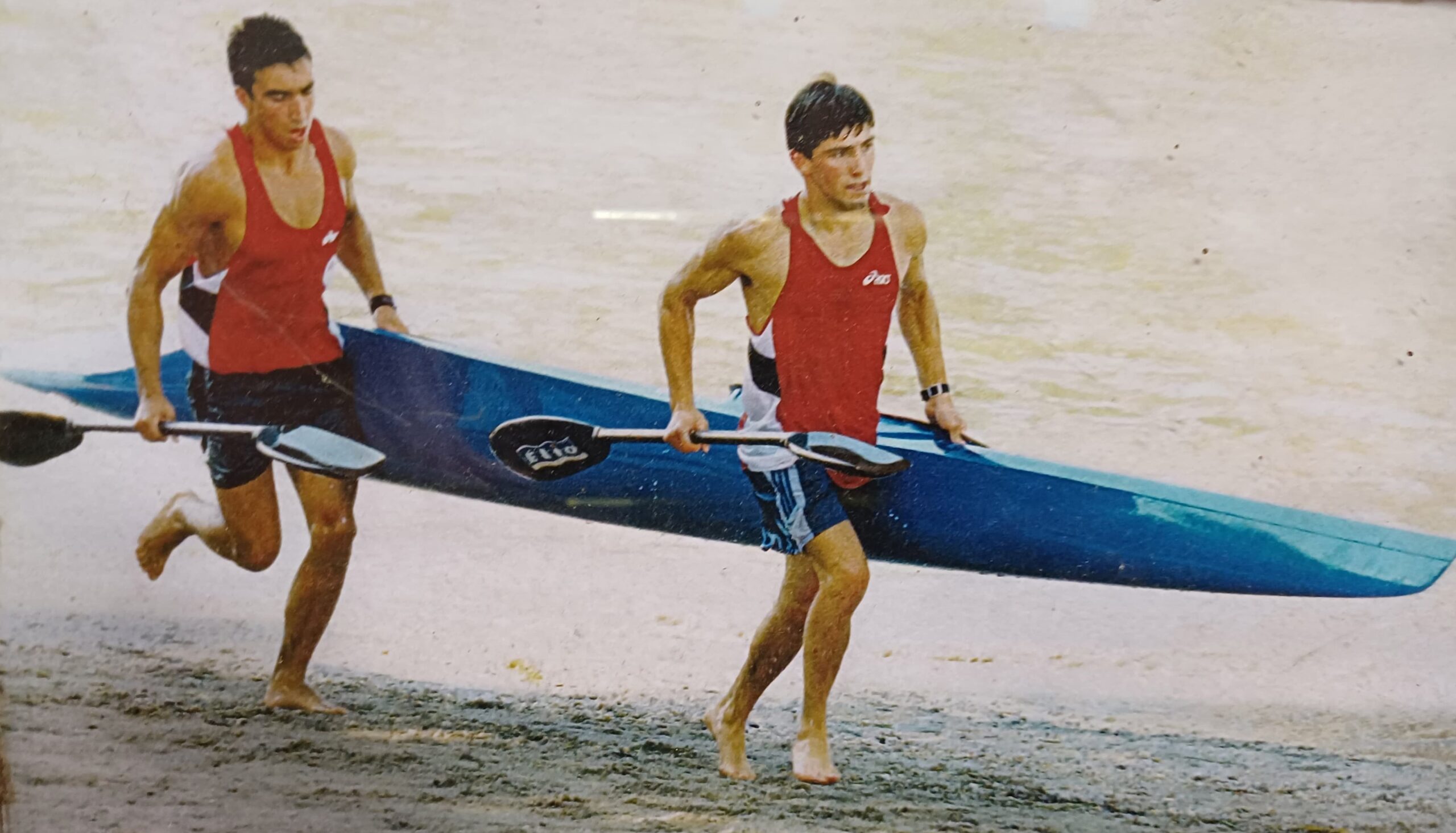 1-Taça do Mundo Maratonas_Hungria_1999_Bruno Gonçalves e Ricardo Rocha_K2 junior